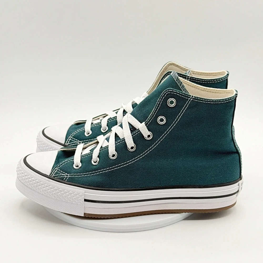 Converse Chuck Taylor All Star EVA LIFT High Size 6 Kid‎ Jade Green A14409F, NEW